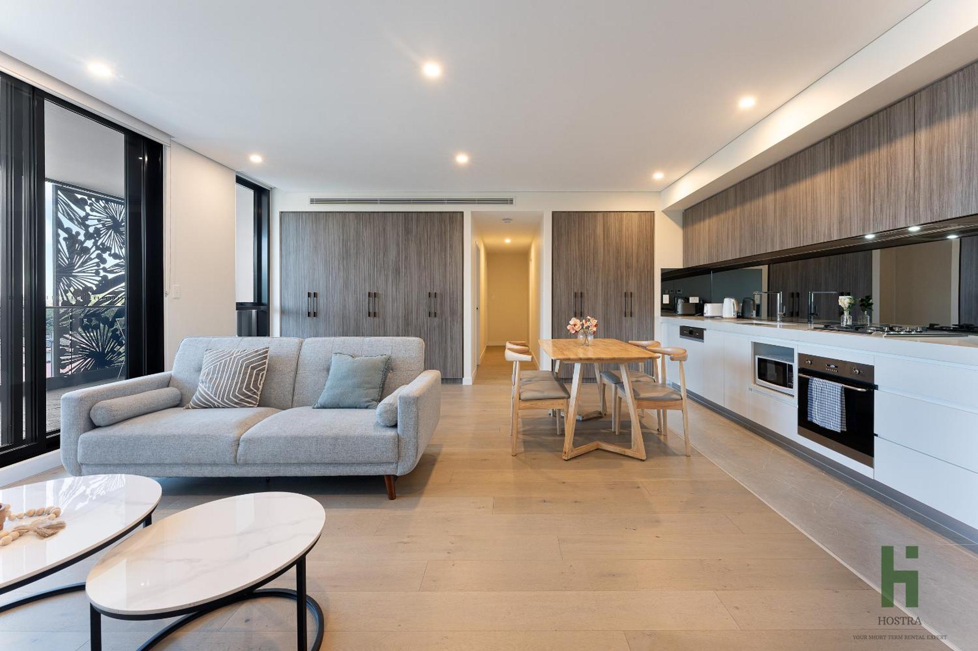 Luxury 3 Bedroom Apartment In Ryde Sydney Bagian luar foto